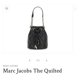 Brand New Authentic Marc Jacob’s Quilted Bucket Bag