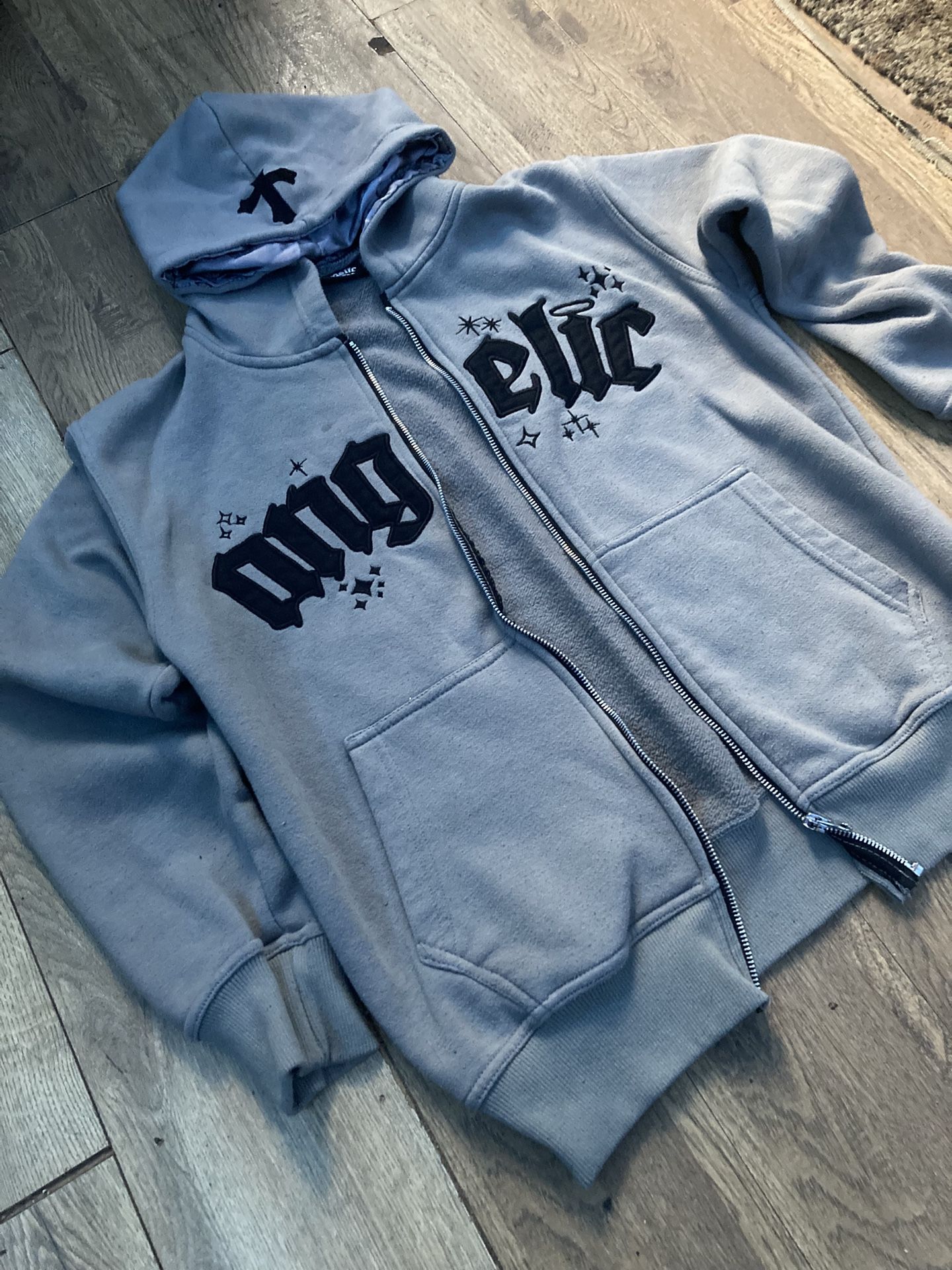Angelic Motion Zip-up Hoodie