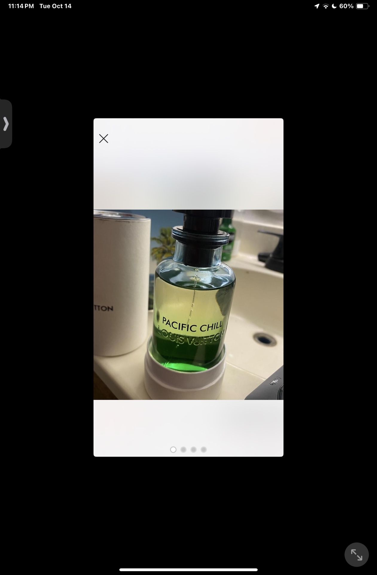 Louis Vuitton (pacific Chill) Cologne 
