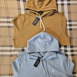Mens Size M polo Ralph Lauren hodies (PRICE FOR EACH)