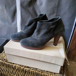 Cole Haan Black Suede Boots