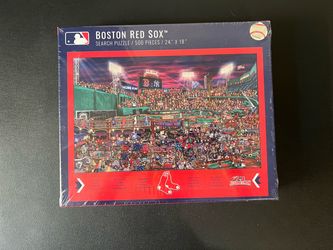 Boston Red Sox Can You Find Joe 500 Piece Jigsaw Puzzle 24” x 18” New Sealed