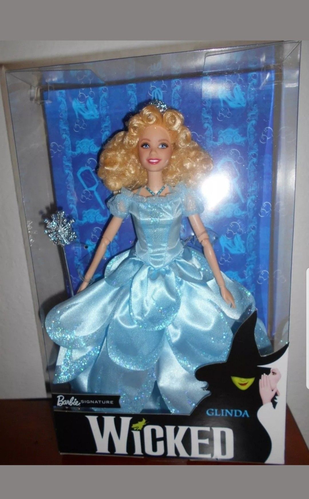 Wicked the musical glinda Barbie doll
