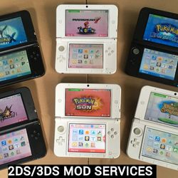 2DS/3DS MOD Services 