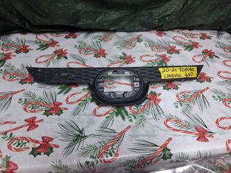 2020-21 Toyota corolla upper grill