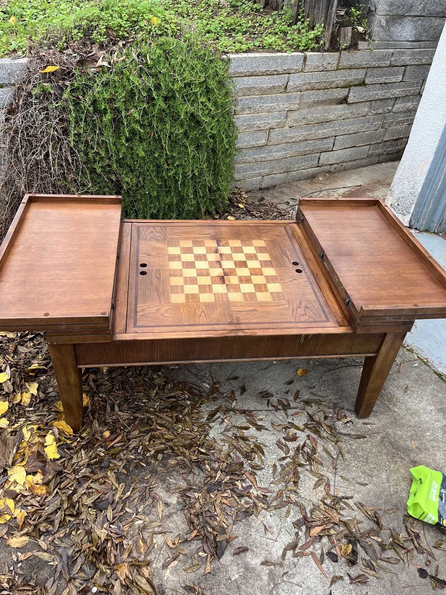 Harvey Walnut Game /coffee Table