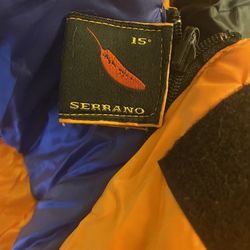 Kelty Serrano Sleeping Bag - never used