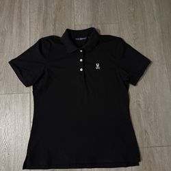 Womans Black Psycho Bunny