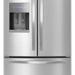 Side By Side With Freezer Drawer Whirlpool Refrigerator Model WRF555SDFZ