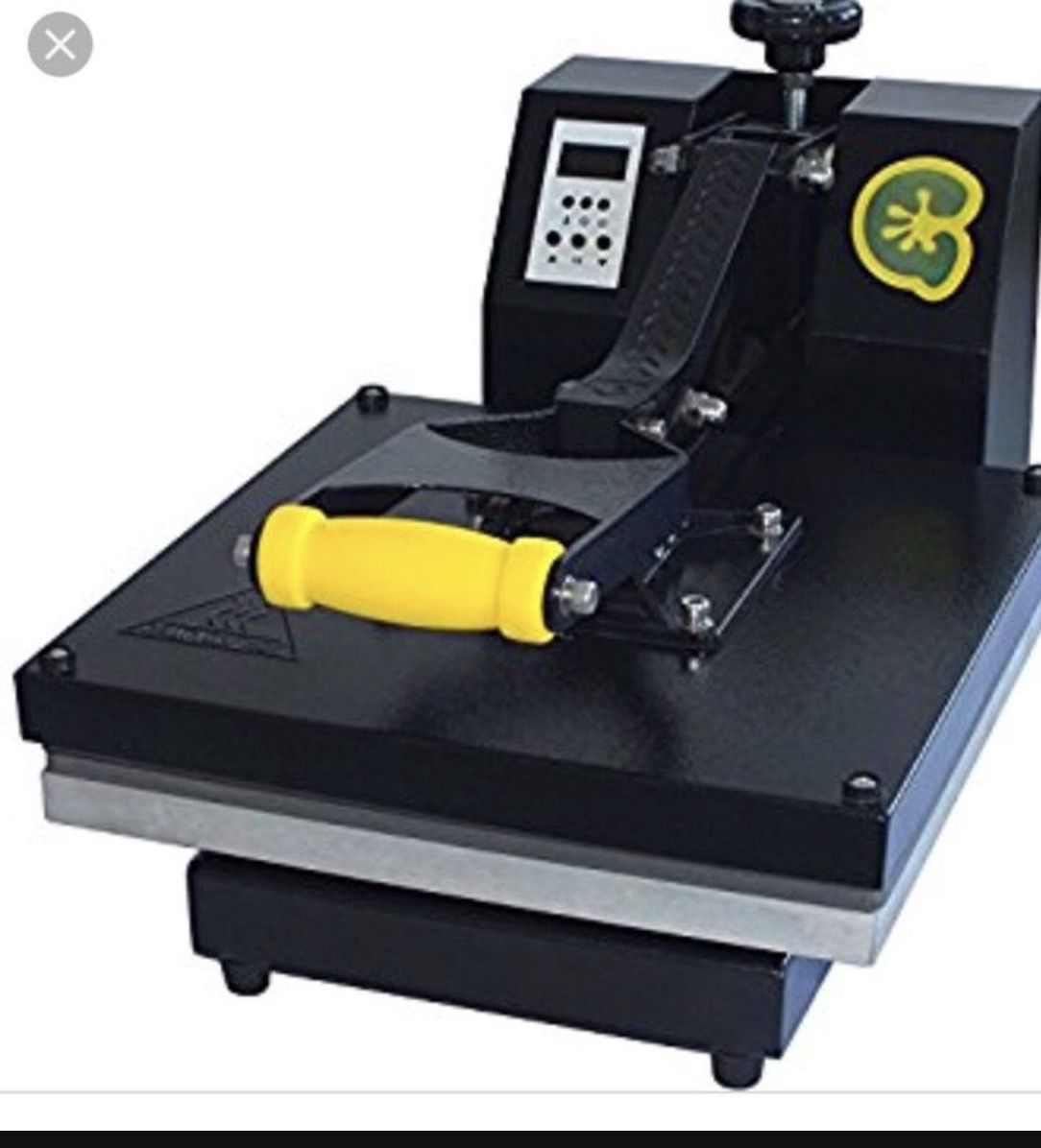 Gecko Heat Press Machine GK100 – 15x15” 1500W Heat Transfer Press