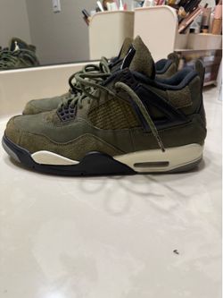 Mens Shoes Sz 11.5 Jordan 4 Retro SE Craft Medium Olive $60