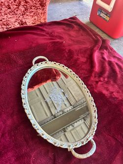 Pacific Coast Lighting Ornate Gold Mirrored Vanity Tray - $59 OBO
