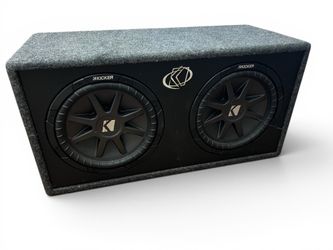 Kicker speakers