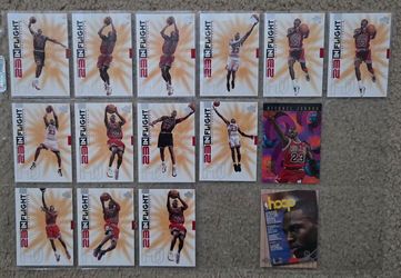 Michael Jordan Collectible Cards (Lot Of 15)