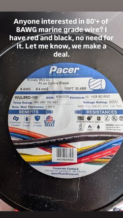 Pacer 8 AWG