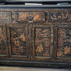 Antique Chinese Laquer Cabinet