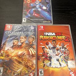 Nintendo switch games bundle - Mega Man Sold