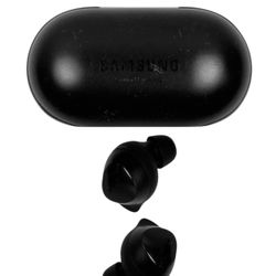 Samsung Galaxy GENUINE Wireless Earbuds Black+Charging Case SM-R170 USED
