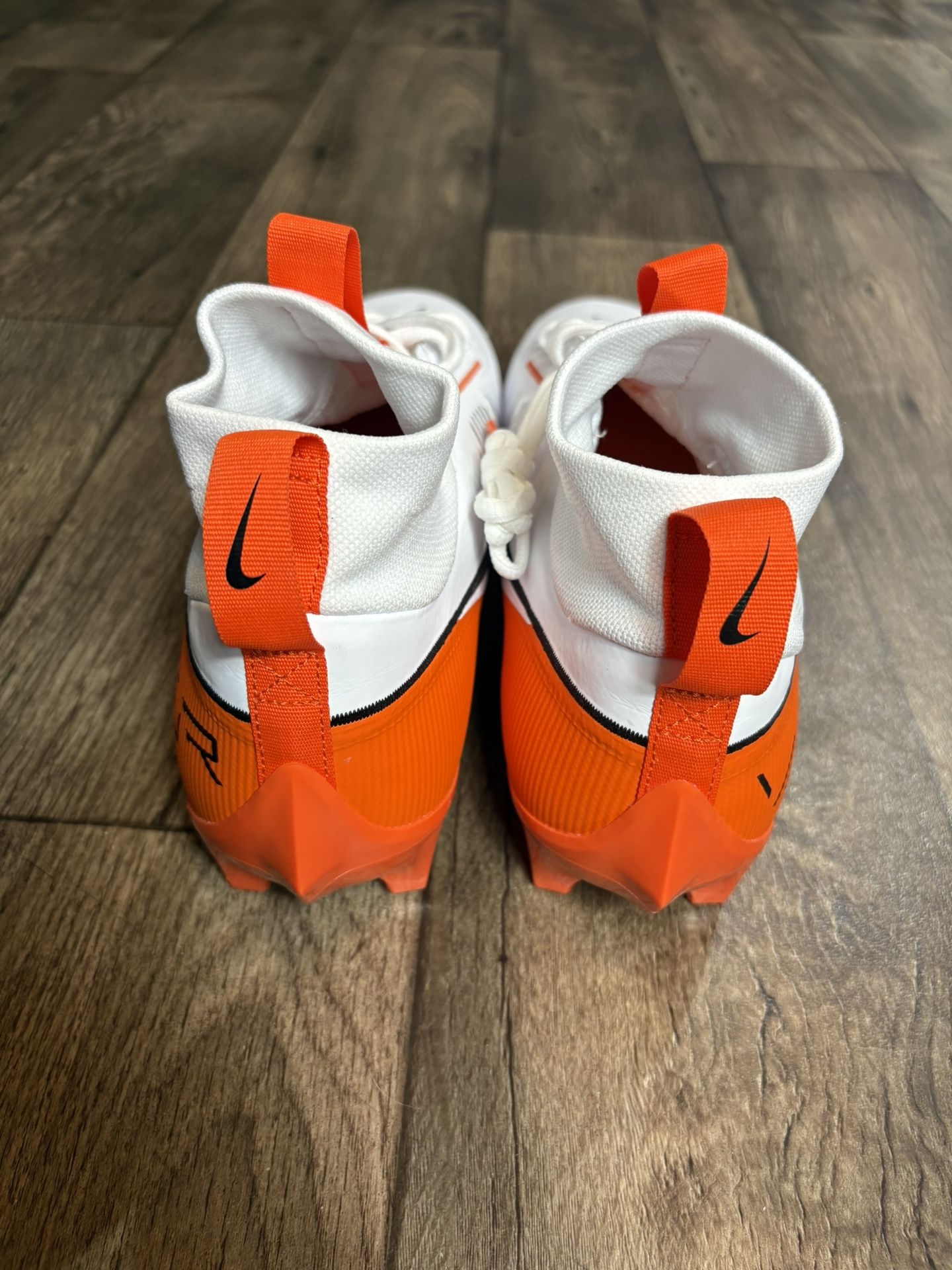 Nike Vapor Edge Pro 360 2 TB Football Cleats White Orange  display picture 1