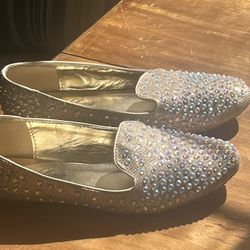 Sparkly Flat Shoes