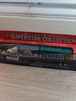 Fleer Ichiro Seattle Mariners 1:80 Scale Die-Cast Truck