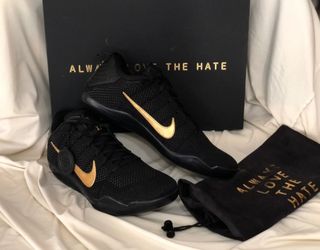 Nike Kobe 11 Elite Low Black Mamba Collection Fade to Black Size 14