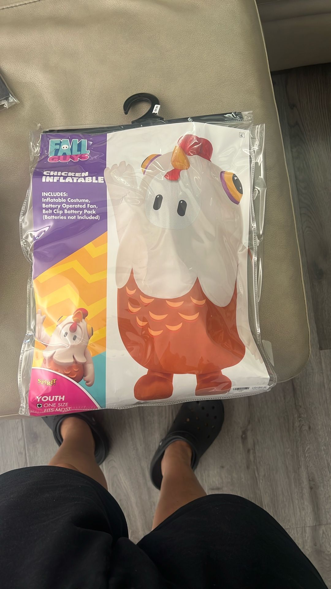 Halloween Chicken Inflatable Costume 