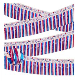 4th of july tinsel banners