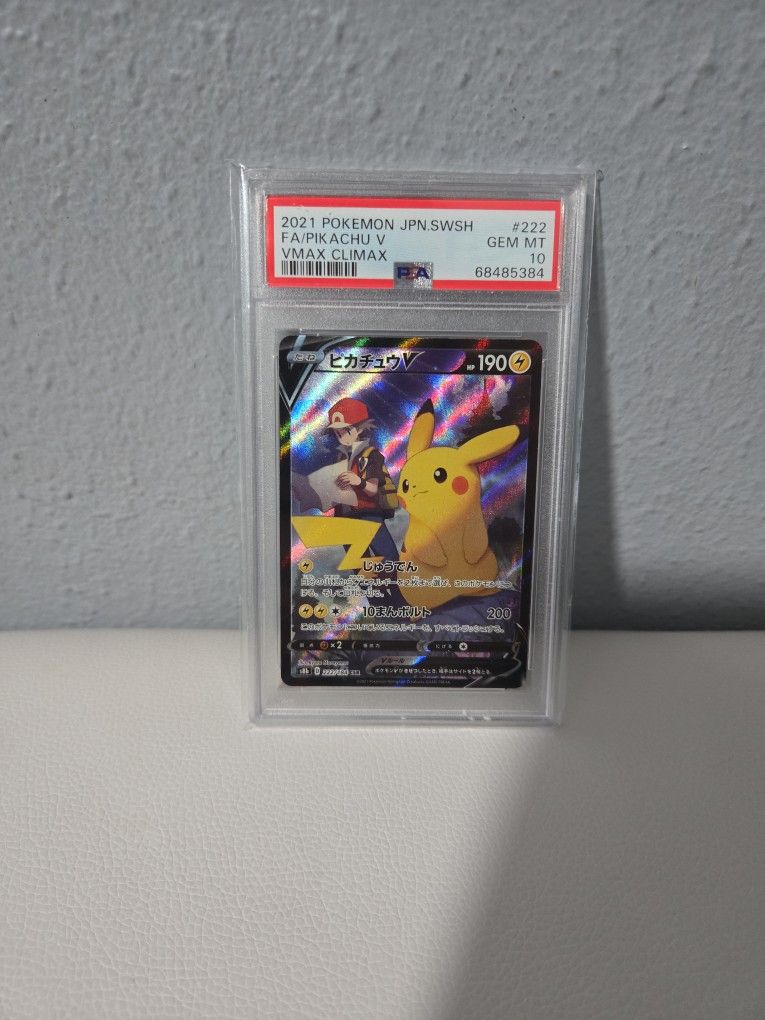 Pikachu Psa 10