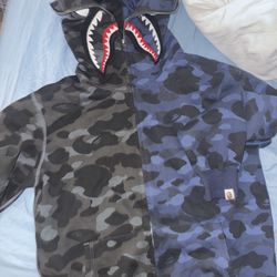 Bape Hoodie Size large 