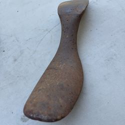 Vintage Cast Iron Cobbler Shoemakers Shoe Form, Mold, Hand, Anvil, Farmhouse,