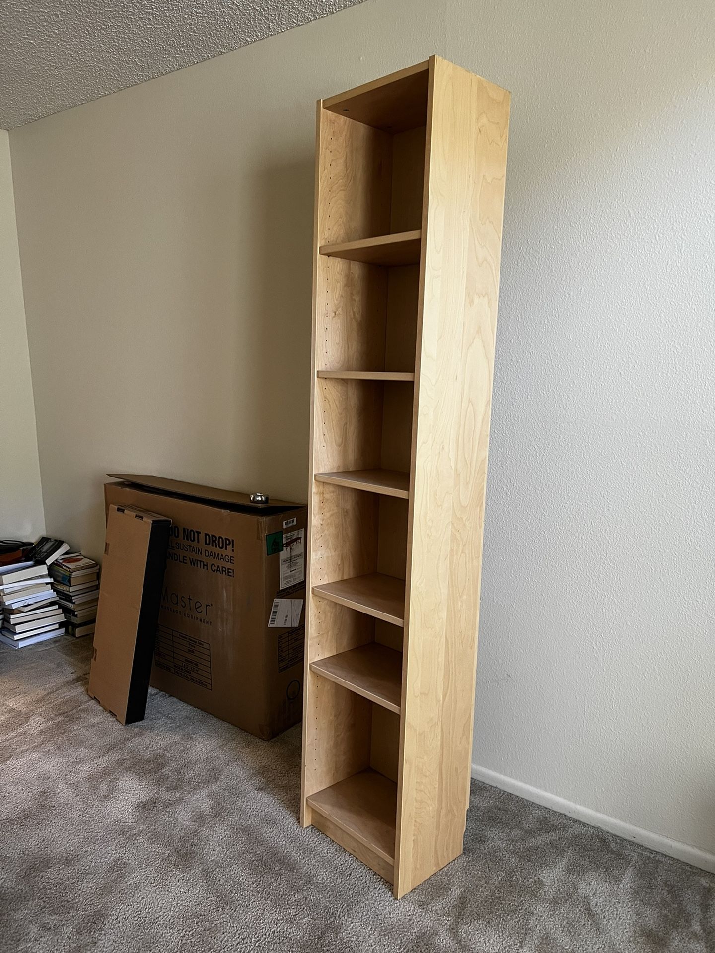 The Popular Ikea Tall Billy Bookcase In Birch 79”
