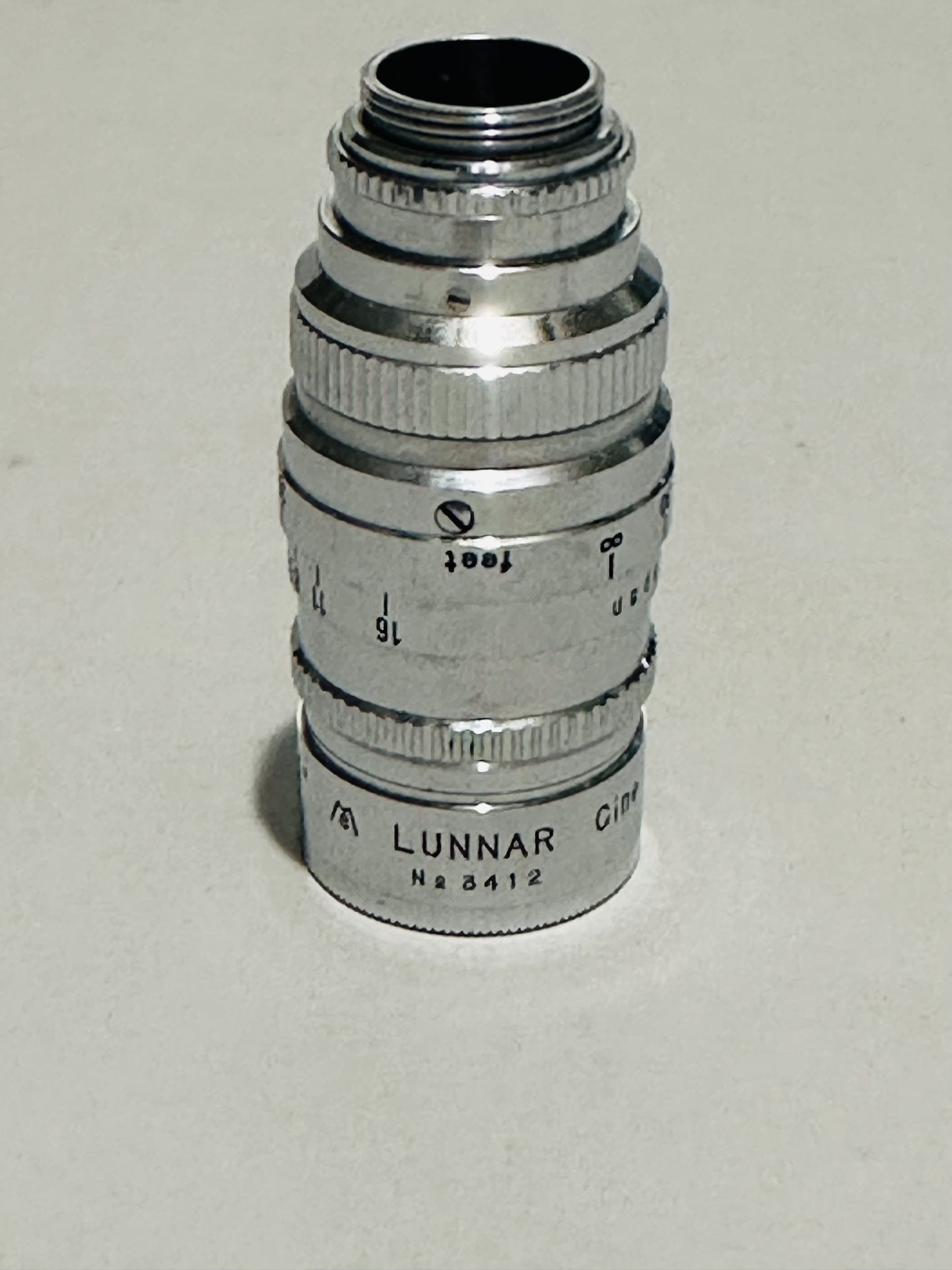 Vintage 8mm F1.9 Cine Tele Lens Lunar