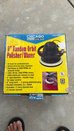 9” Random Orbit Polisher Waxer Chicago