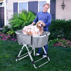 Brand new adjustable DOG bathtub worth $129 For $90
