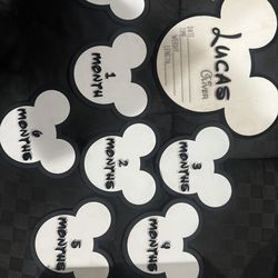 Custom baby 3D milestones