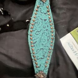 Brand New Torquise Horse Bridle