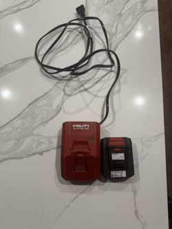 HILTI Charger And Battery