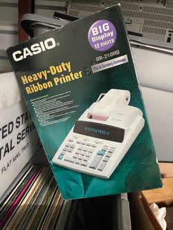 Casio DR-210hd Tax & Exchange Heavy Duty Desk