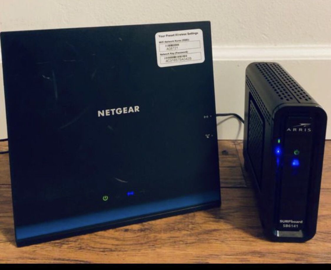 Jail broken modem and router