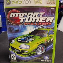 Xbox 360 - Import Tuner Challenge Complete In Box 