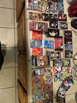 Football packs and cards all nm