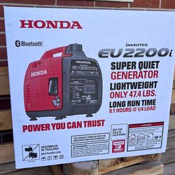 Honda inverter 2200 super quiet generator