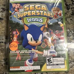 Xbox 360 Sega Super Stars Tennis And Xbox Live Arcade 