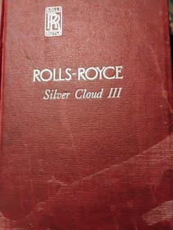 Rolls Royce Owners Manuals Silver Cloud III, Phantom V, Arnage,Turbo R, Press Pictures, Brochures Etc$200