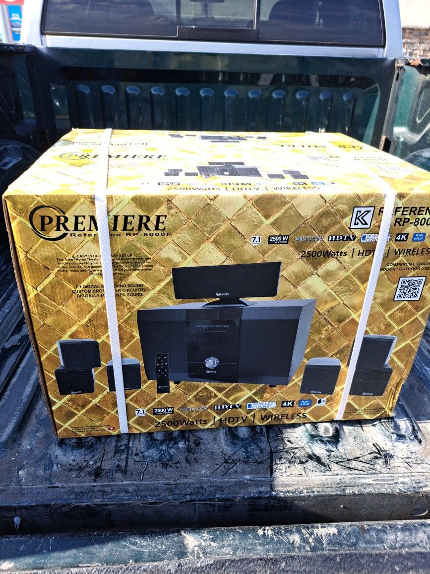 Premiere 2500 Watts HDTV theater 7.1 Surround Sound System