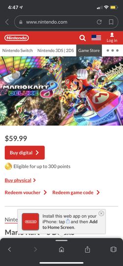 Mario Kart 8 for Nintendo Switch