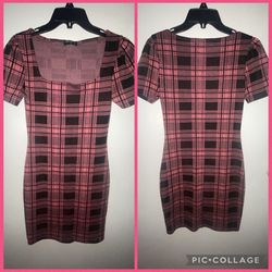 Checked Dress