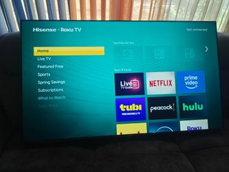 Hisense 58in Smart TV