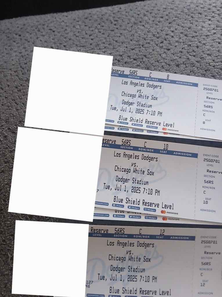 Dodgers TICKETS